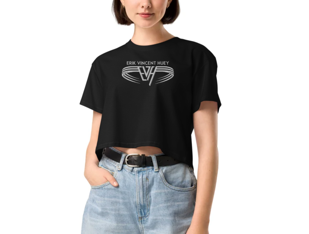 EVH Wings Womens crop top
